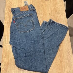 Levi's Classic Indigo Straight Jeans